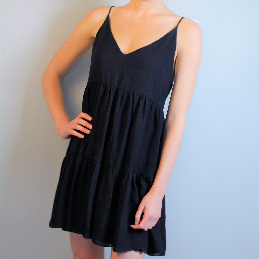 Rory Beca Navy Open Back Summer Dress